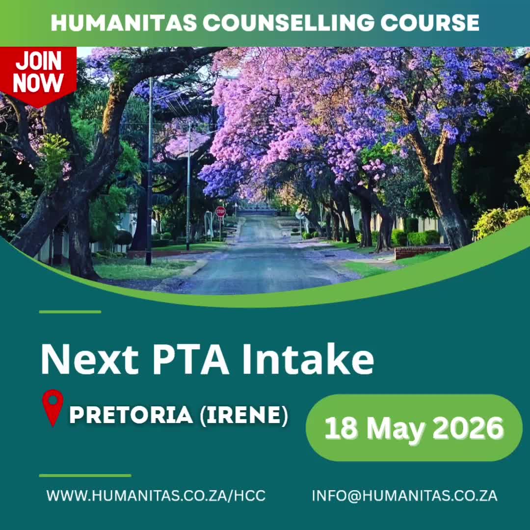 There is still time to secure your seat for our next Counselling Course Intake, starting on Monday!
humanitas.co.za/hcc
