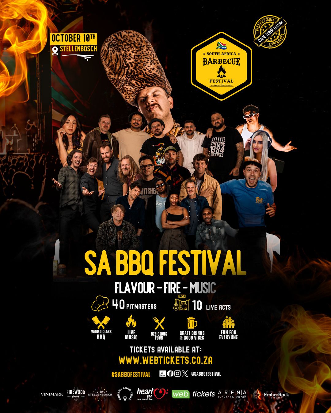 Forty pitmasters. Ten live acts. One farm in Stellenbosch going up in smoke.
We're taking the Iron fire to the SA BBQ Festival on 10 October at Sandringham Farm, and we've got 4 tickets to hand out before we go.
Two winners. Two tickets each. Bring the person who actually appreciates a properly rested piece of meat.
To enter:
Follow @ironsteaksa and @sabbqfestival
Like this post
Comment with the friend you're dragging along
Winners announced 01 October on our stories. Flavour, fire, music. See you at the pits.
#SABBQFestival #IronSteakSA #BreeStreet #CapeTownEats