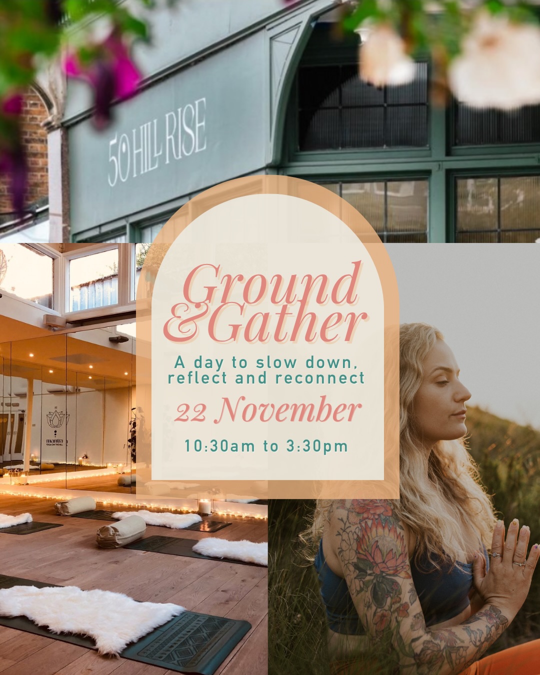 Ground & Gather 💜🦋
An end-of-year day retreat in Richmond, London, created as a little cocoon before the year begins